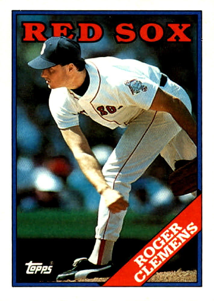 1988 Topps #70 Roger Clemens Boston Red Sox