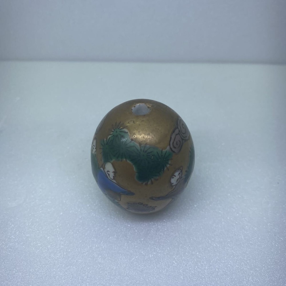 Kutani Fuchin Incense Holder Ceramic Japan Traditional Pottery