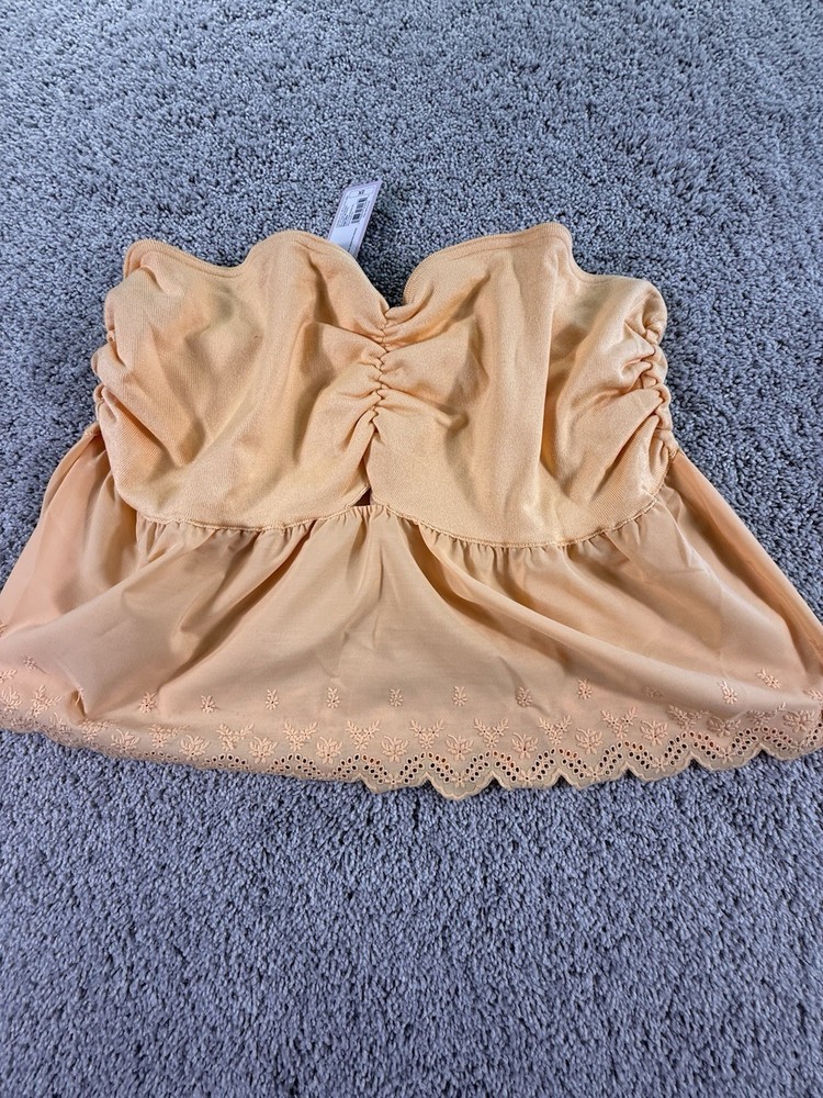 NWT Target Wild Fable Tube Top Orange Size 2X