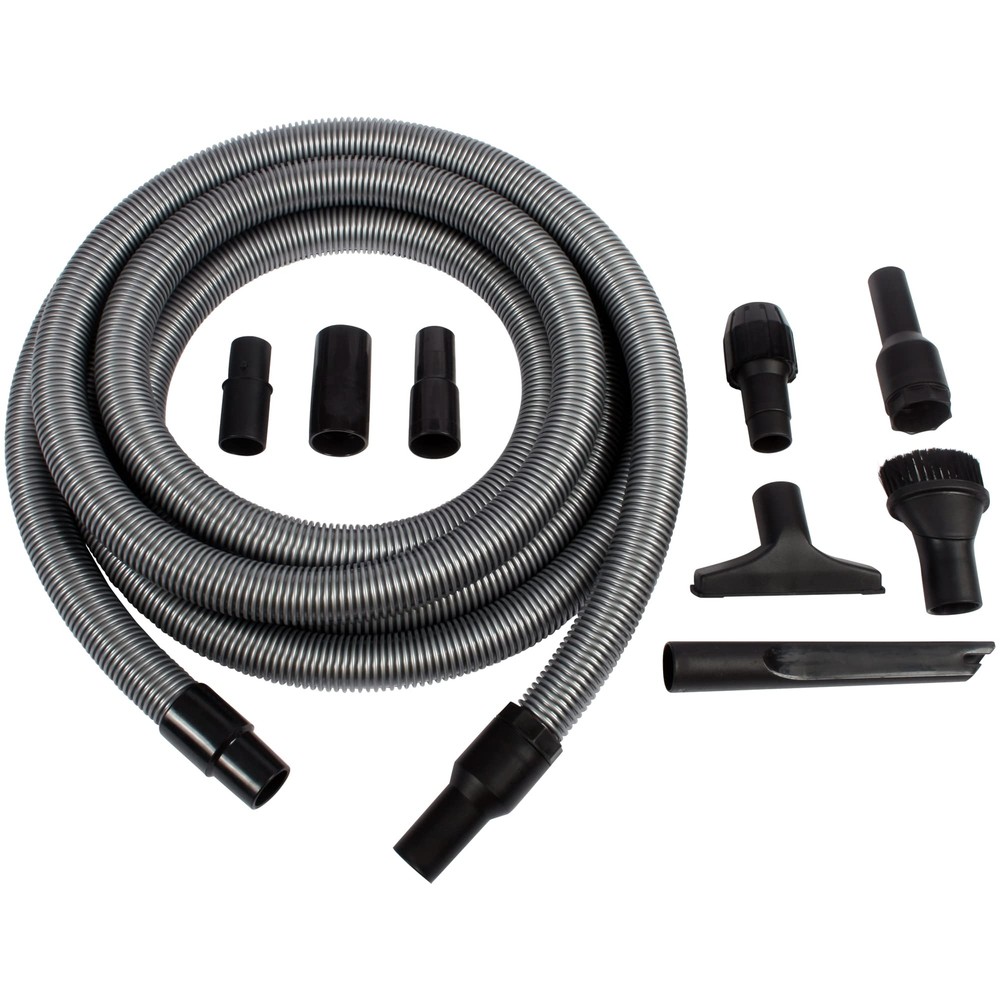 Upright and Canister Vacuum Extension Attachment Kit, 20 Ft. Hose w/Accessori...