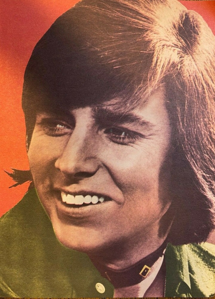 1971 Vintage Magazine Illustration Bobby Sherman Actor Musician