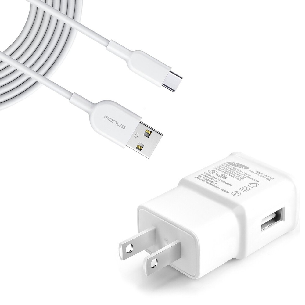 Fast 6ft Type-C USB Charger for Samsung Galaxy S25 Ultra Plus Quick Home Charging