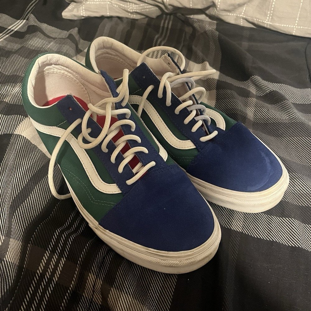 VANS Old Skool Yacht Club  Lace-Up Sneakers Men's US 10.5