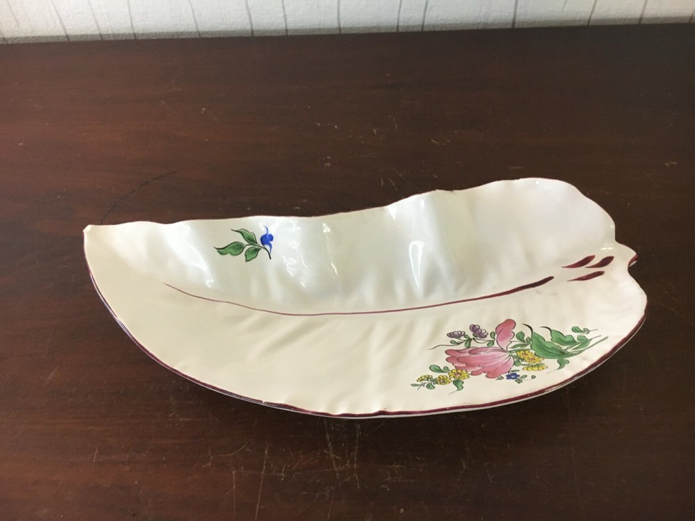 Lunéville Faïence Feather Catchall