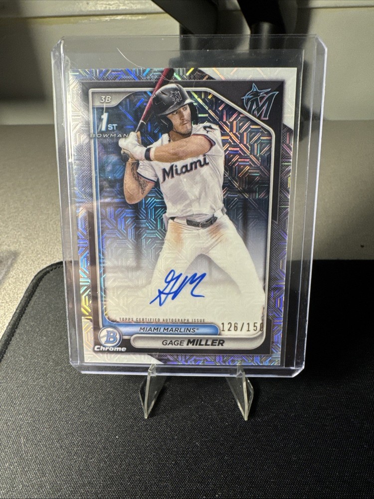 2024 Bowman Draft 1st Bowman Gage Miller HTA /150 #CPA-GM (AU)