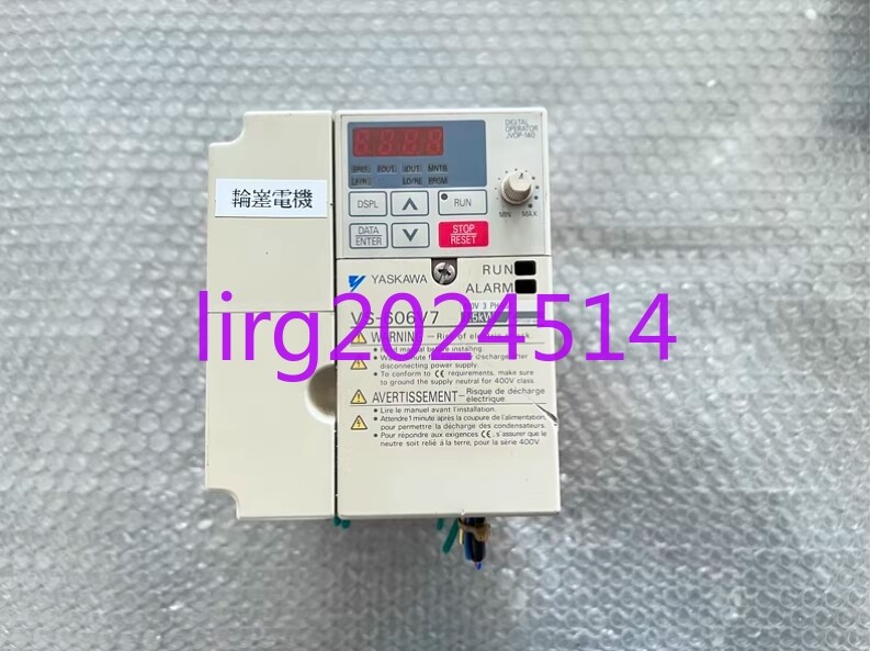 1pc used  yaskawa  CIMR-V7AT41P5 1.5KW 380V