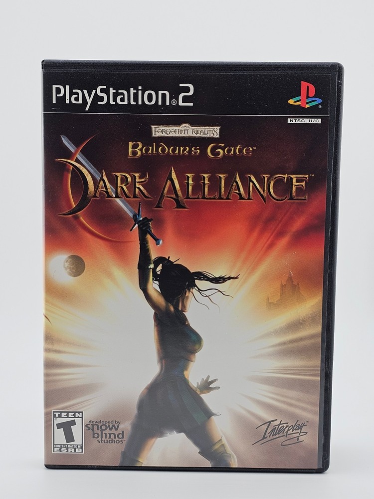 Sony Playstation 2 PS2 Baldurs Gate Dark Alliance CIB Cleaned Tested