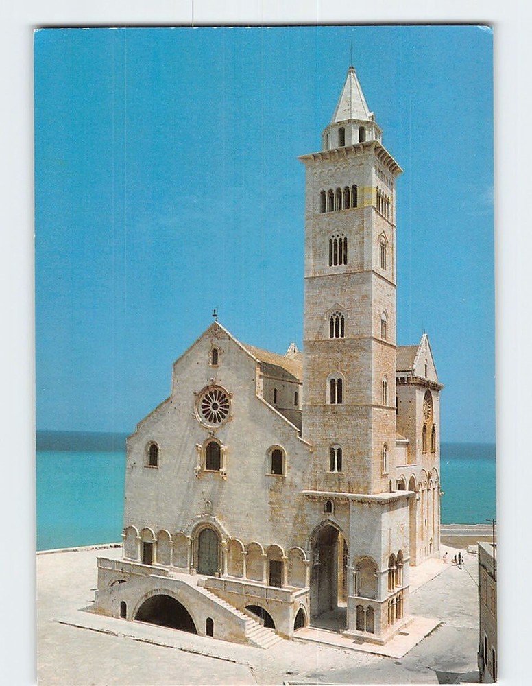 Postcard The Cathedral Trani Italy
