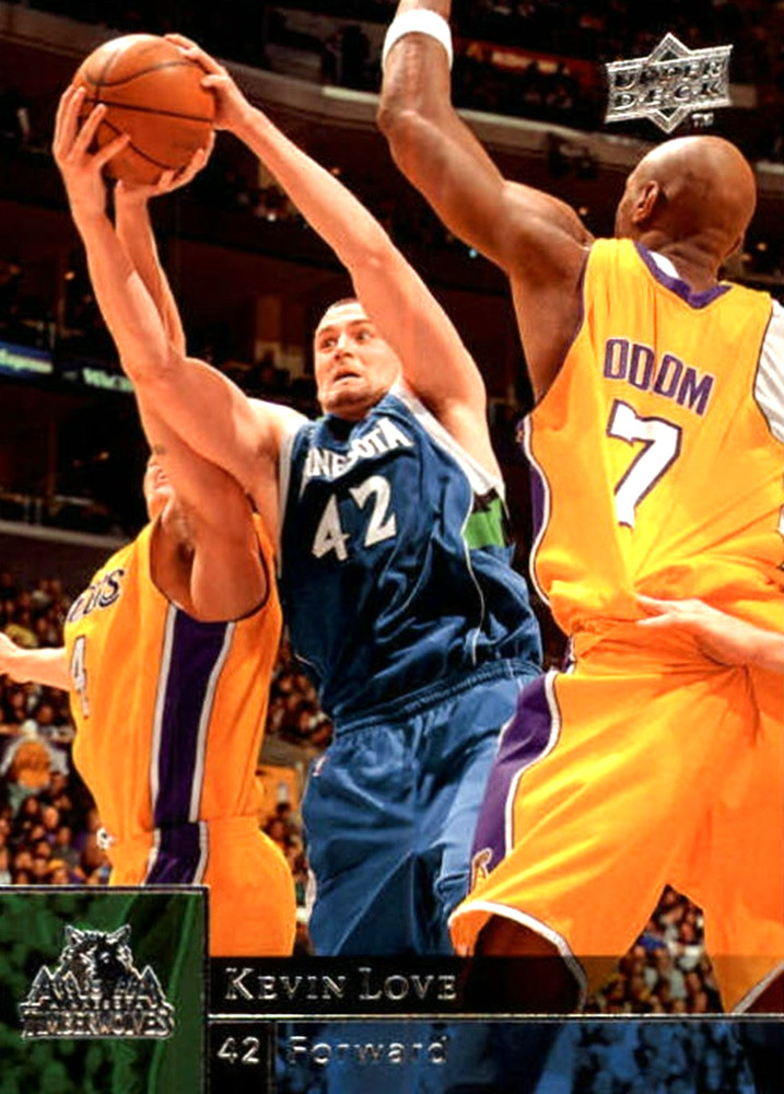 2009-10 Upper Deck #107 Kevin Love Minnesota Timberwolves