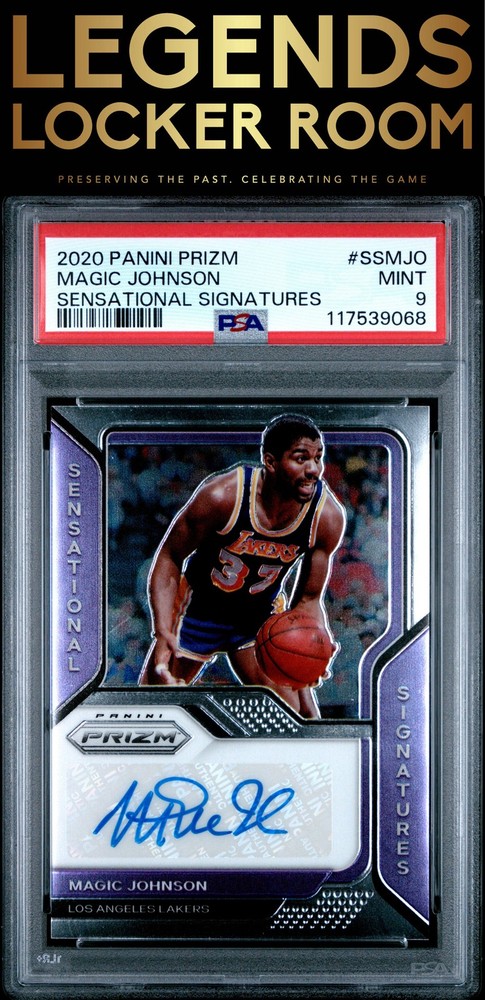 2020-21 Panini Prizm - Sensational Signatures Magic Johnson #SS-MJO (AU)
