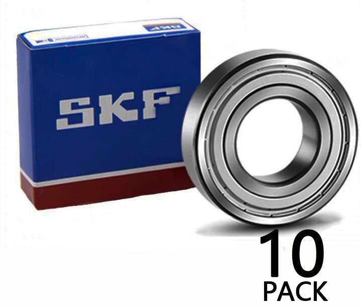 10PACK SKF 6003-2Z 17x35x10mm Double Sealed Ball Bearings