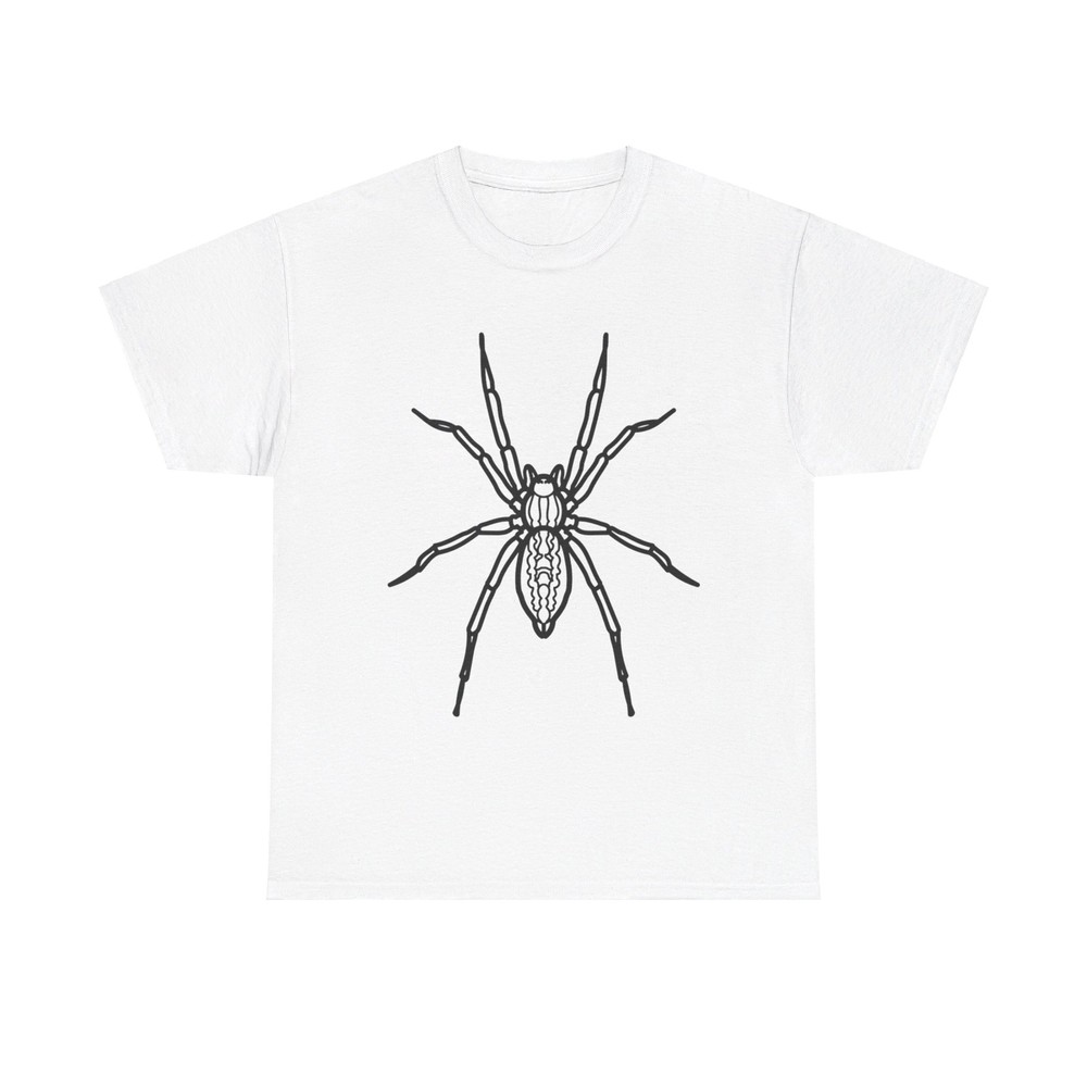 Minimalist Spider T-Shirt - arachnid insect nature wildlife creepy esoteric art