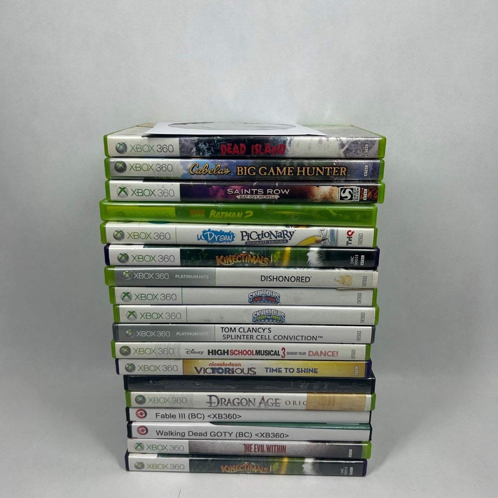 Lot of 20 Microsoft Xbox 360 Games