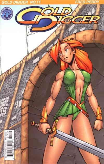 Gold Digger Issue 11 Antarctic Press May 2000 Comic
