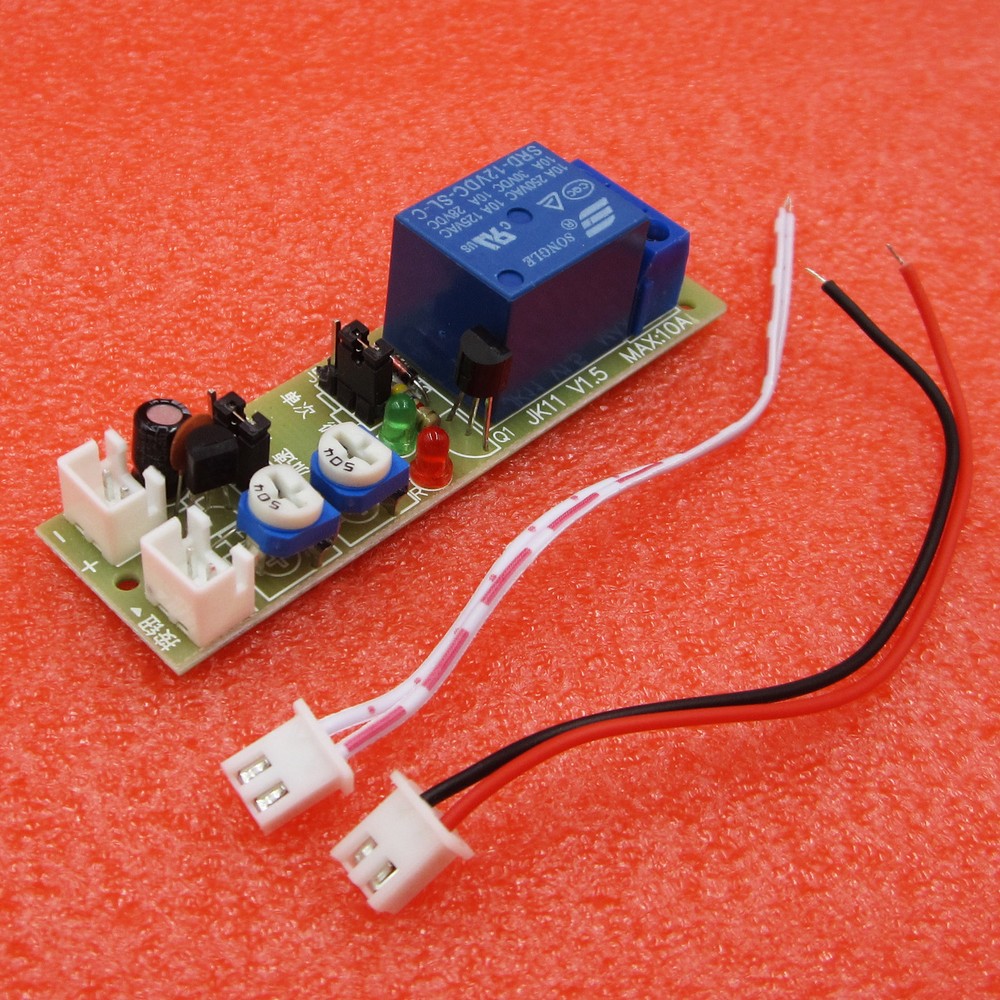 12V DC Infinite Cycle Delay Timing Timer Relay ON OFF Switch Loop Module Trigger