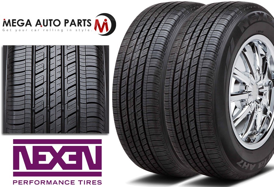 2 New Nexen Aria AH7 195/65R15 91H All Season Touring Tires 80000 Mile Warranty