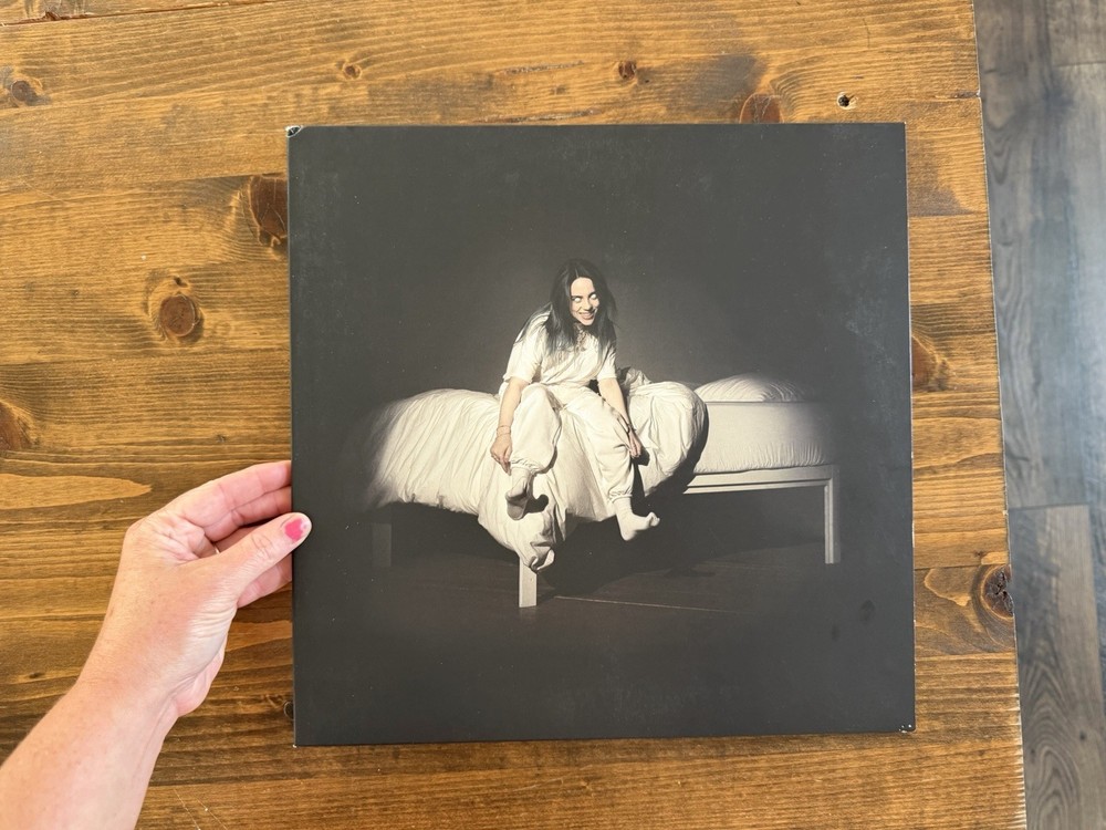 Billie Eilish Vinyl When We All Fall Asleep Where Do We Go Yellow record  12