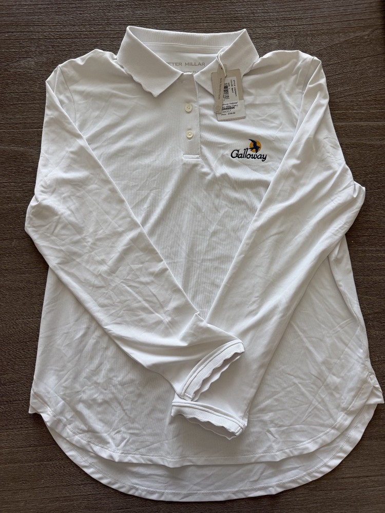 Women's Peter Millar Golf Polo / Nwt / Large