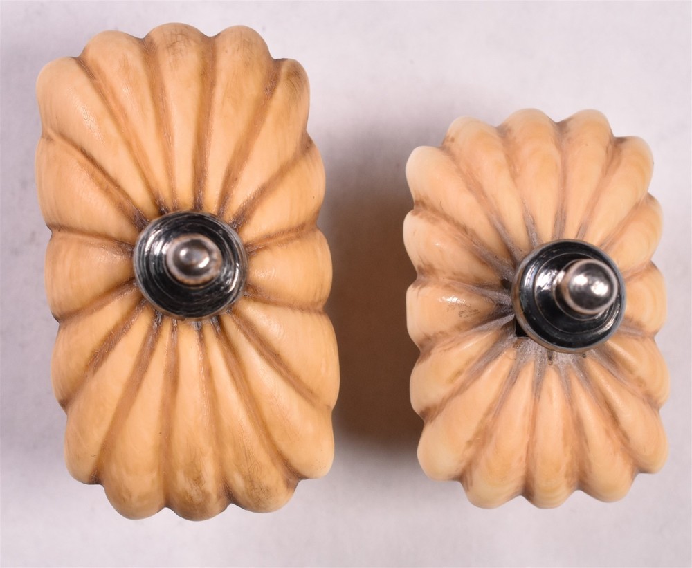 2 Antique Finials For Sterling Coffee Tea Pots