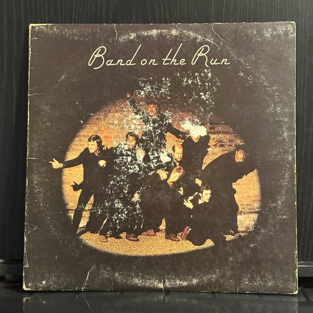 PAUL McCARTNEY & WINGS Band on the Run 1973 Apple Pressing SO-3415 Wly Jet VG+