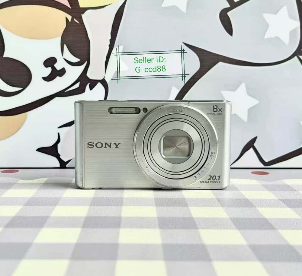 Sony Cybershot DSC-W830 20.1MP 8x Optical Zoom Digital Camera Sliver Japanese