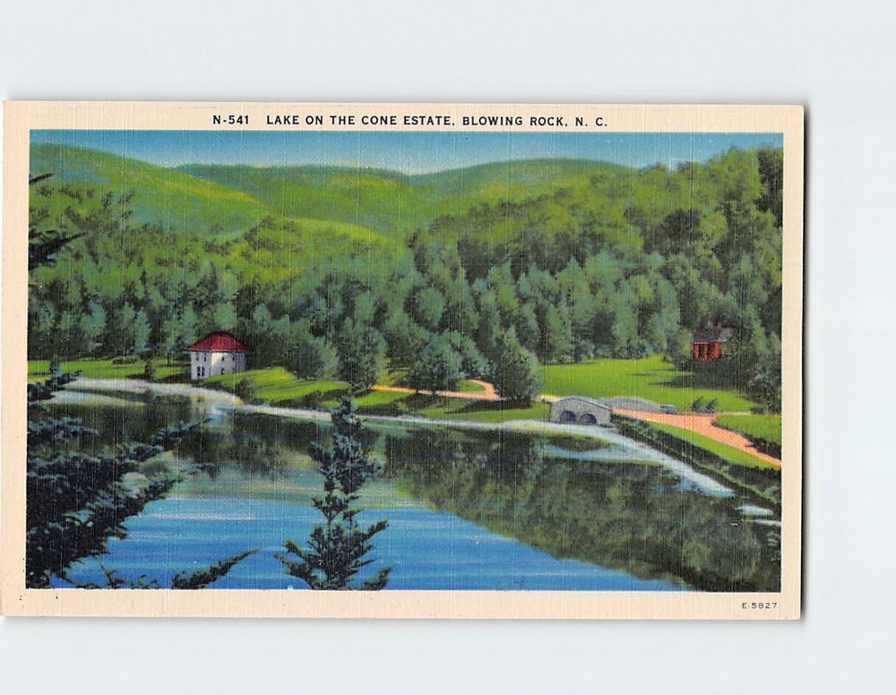Postcard Lake on the Cone Estate Blowing Rock North Carolina USA