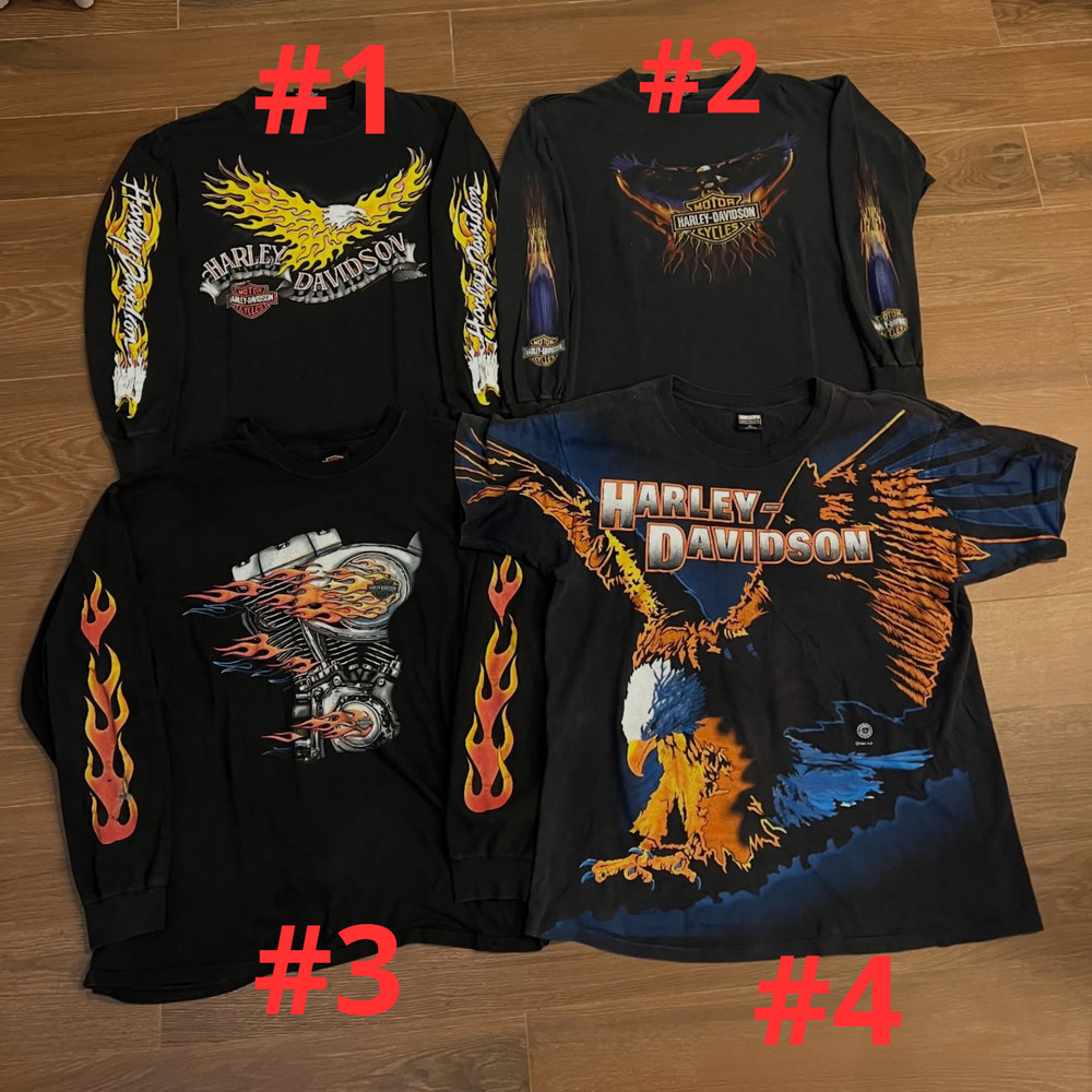 Vintage Harley Davids0n Long Sleeve Shirt