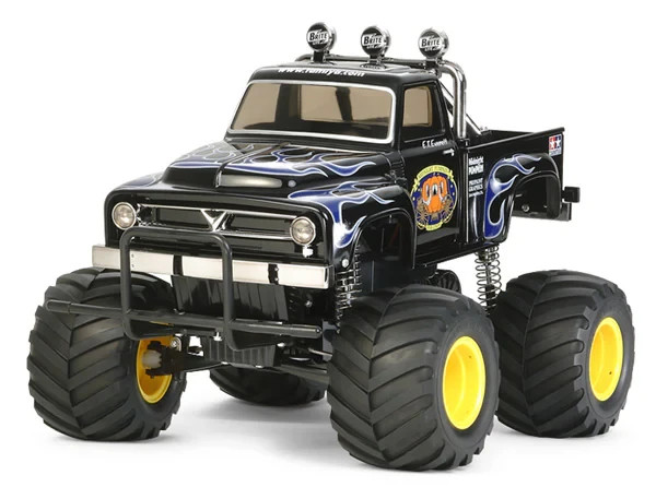 Tamiya 1/12 Electric RC Kit Off-Road Car Midnight Pumpkin Black Edition AC100V