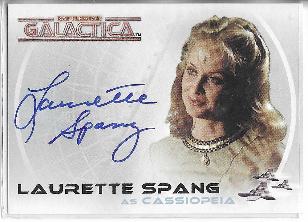 2004 The Complete Battlestar Galactica Laurette Spang as Cassiopeia Auto A15