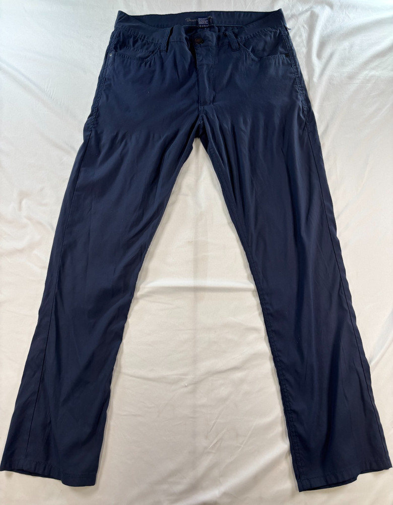 Desert Dunes Pants Mens Sz 32X30 Performance Navy Blue Hiking Wicking Tech
