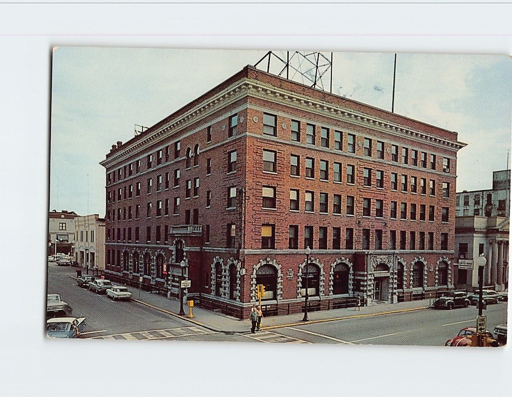 Postcard Hotel Stoddard La Crosse Wisconsin USA