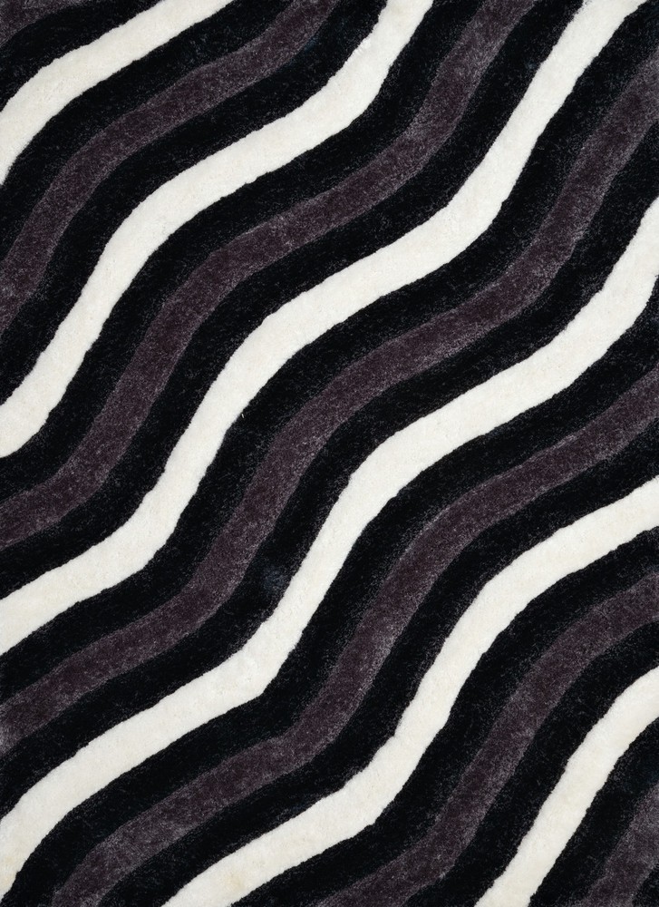 United Weavers Finesse Showers Black Accent Rug  1'10
