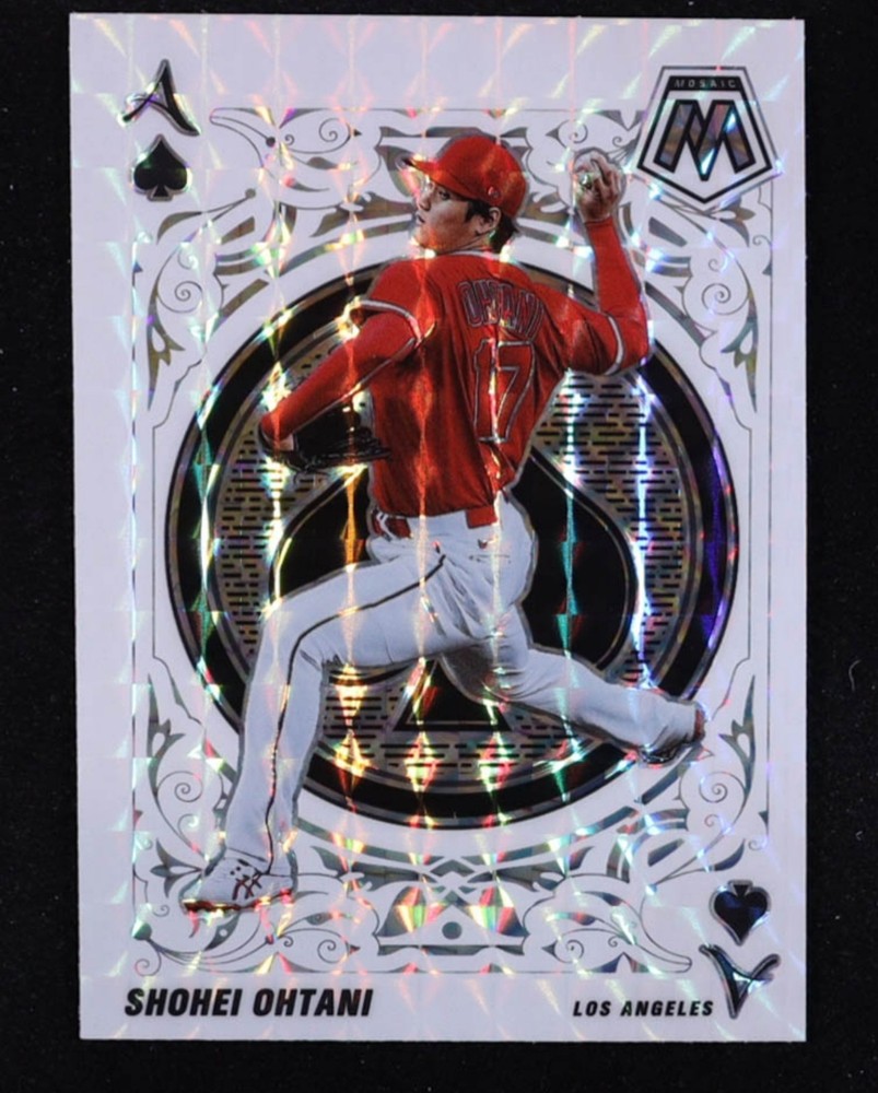 2022 Mosaic Aces Shohei Ohtani SILVER MOSAIC PRIZM REFRACTOR CARD  SP