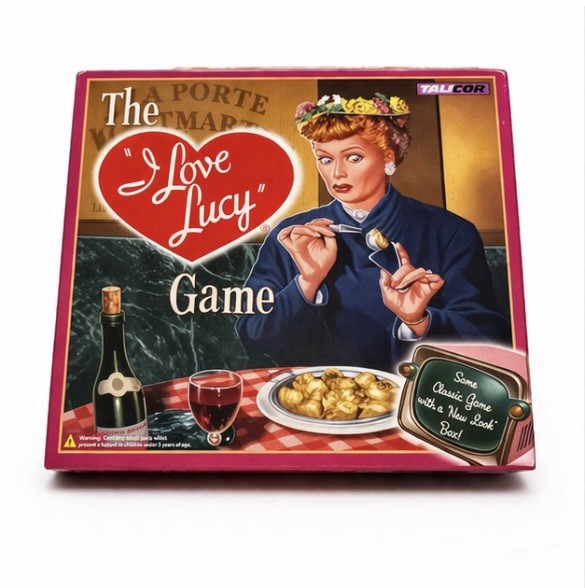 I Love Lucy Game Board Game Talicor 2008 Sealed NIB TV Show Collectible 2-4 Play
