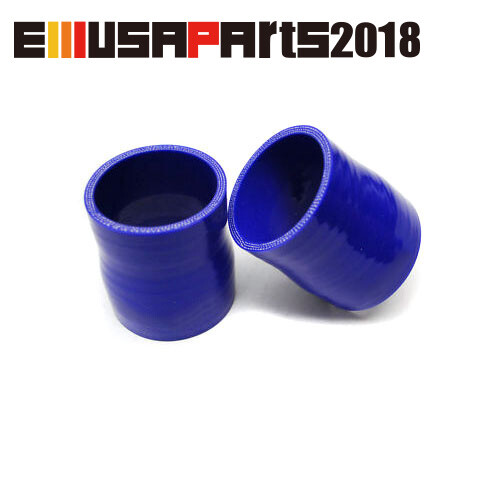 2Pcs Blue Silicone Coupler 2.5