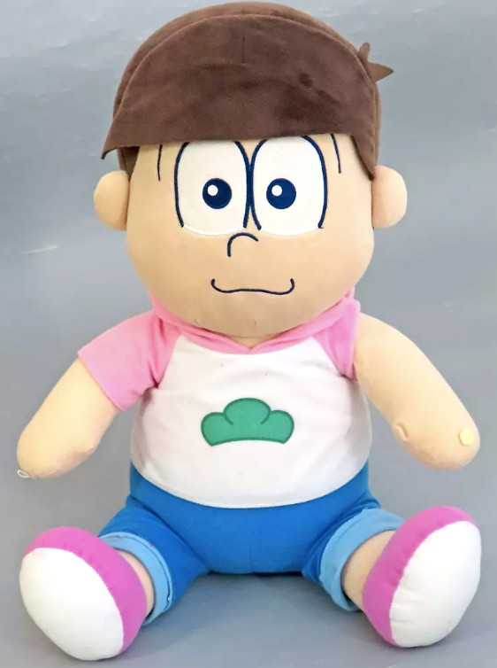 Osomatsu san Todomatsu PC Cushion Plush Doll 45cm Bandai No Armrest japan anime