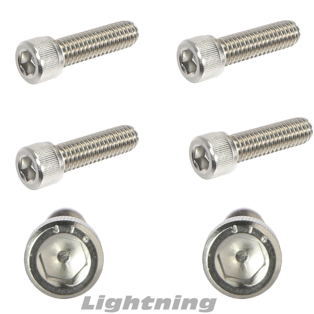 Marine Grade 316 Stainless Steel Socket Head Cap Screws 6-32 X 1/4