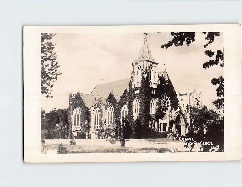 Postcard Chapel St. Mary's College