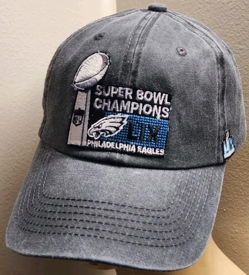 Philadelphia Eagles Super Bowl 59 Pigment-Dyed Unstructured Cap LIX