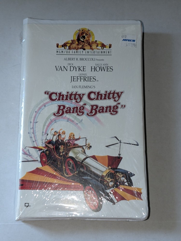 Sealed Chitty Chitty Bang Bang (Vintage VHS) - Free Shipping - Read Description