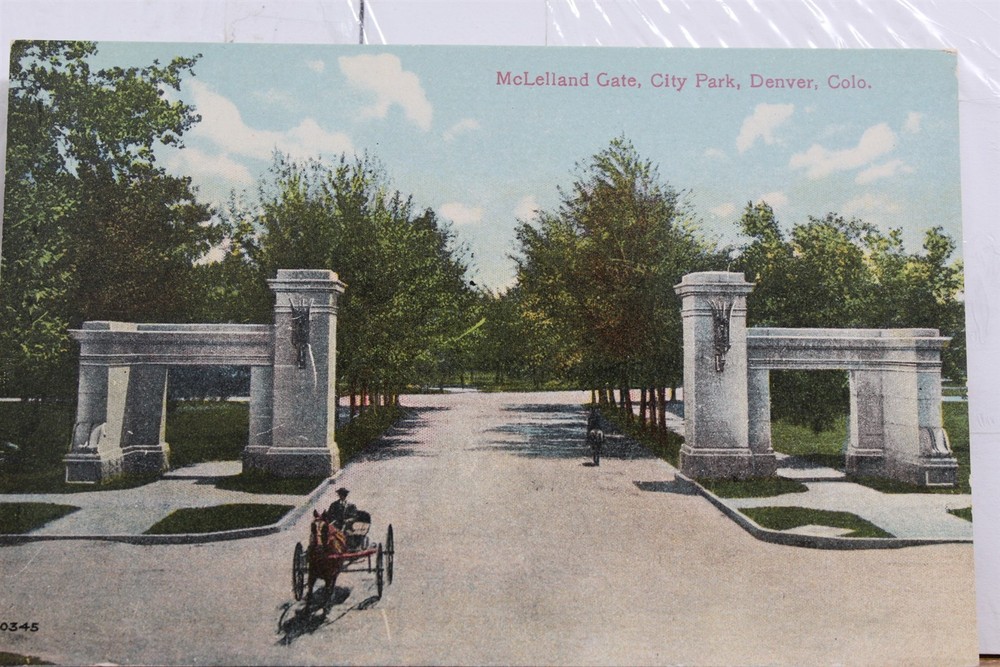 Colorado CO Denver McLelland Gate City Park Postcard Old Vintage Card View Post