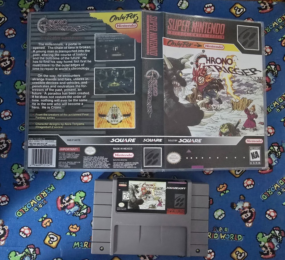Chrono Trigger (Super Nintendo SNES) With Case