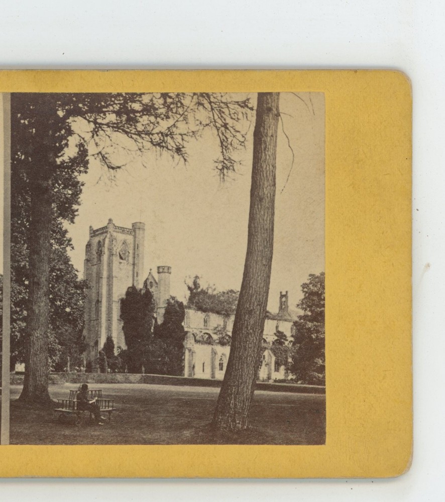 Scotland Dunkeld Cathedral Stereoview
