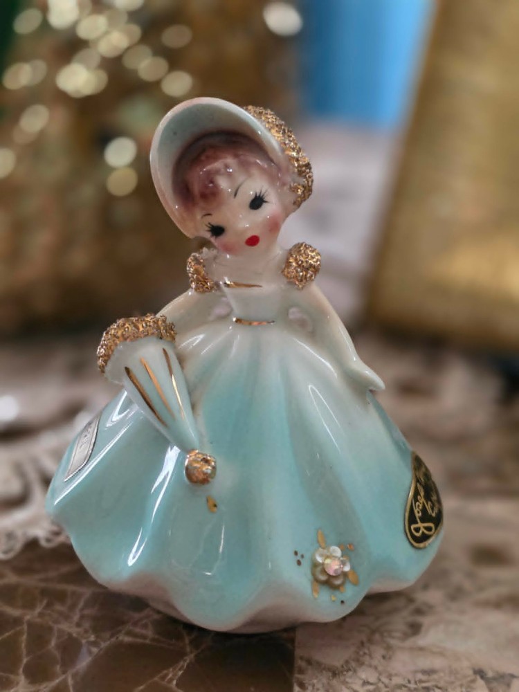 Josef Originals California Dolls of the month April Tilt Head-Repaired, Chipped