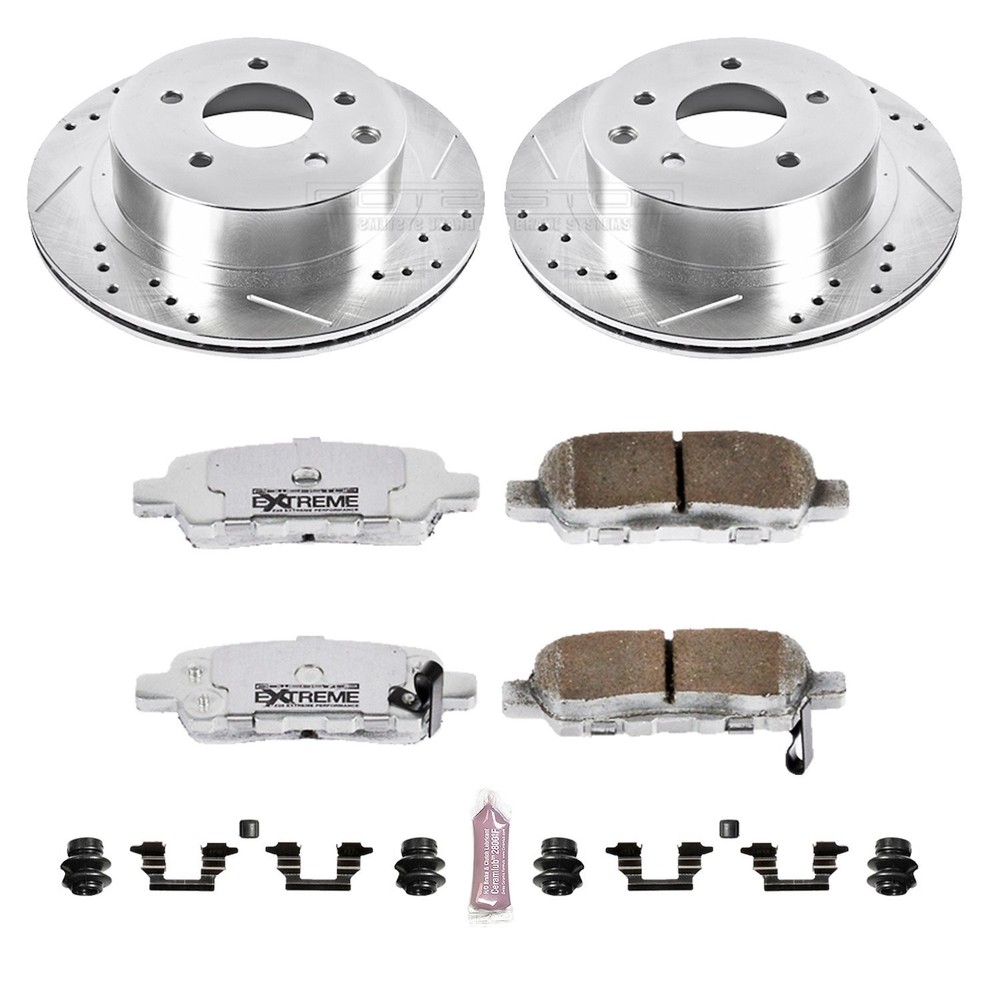 Power Stop K103-26 Street Warrior Z26 Brake Pad & Rotor Kit