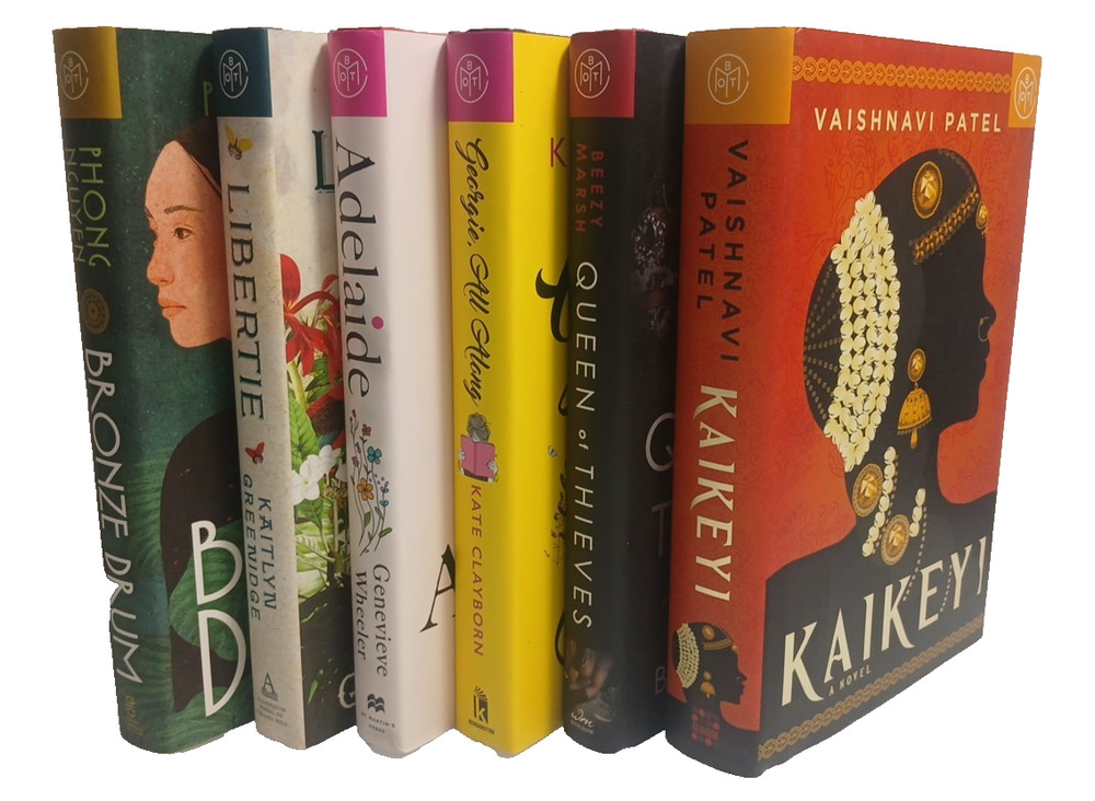 Lot of 6 Book of The Month Club Books - Women Lit. Fiction - HC/DJ - 2021/2023