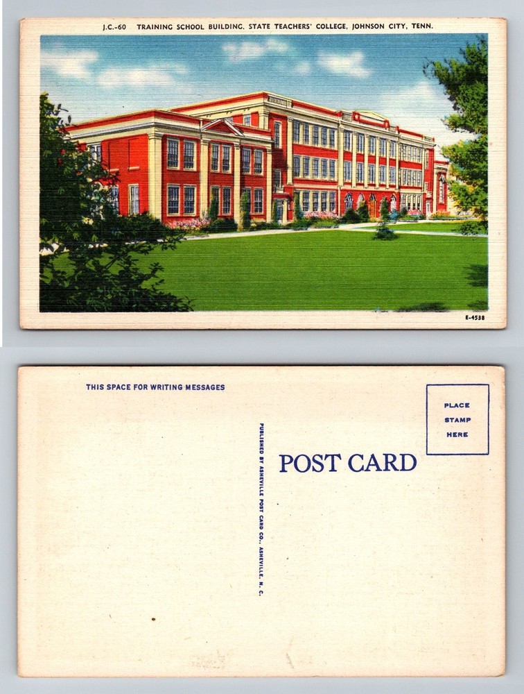 Johnson City Tennessee, State Teachers College Training School Vintage Postcard
