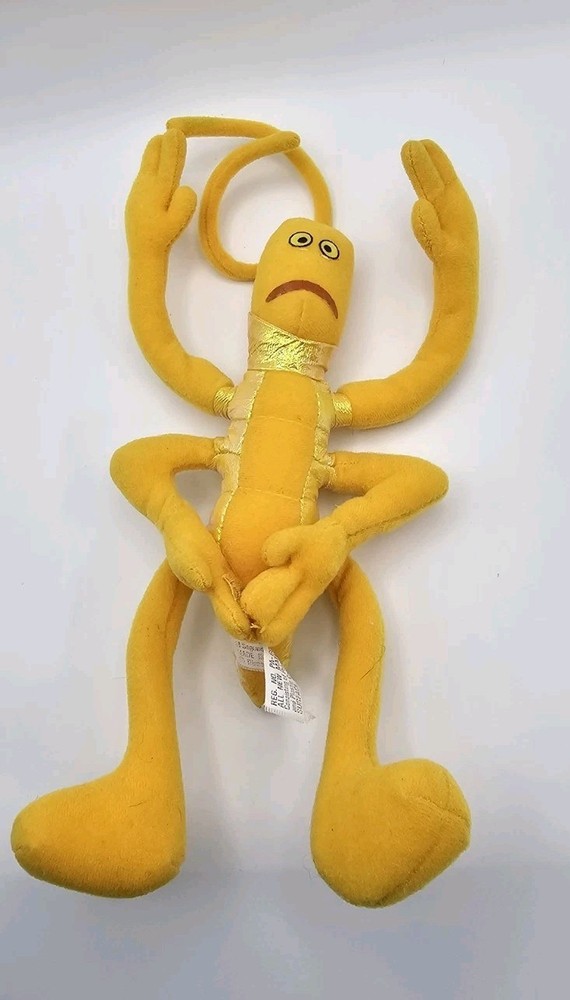 VTG 1998 Mattel Bugs Life Plush Slim Pixar Disney Bendable Walking Stick Insect