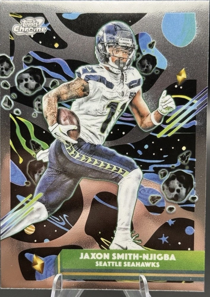 2025 Topps Chrome Cosmic Jaxon Smith-Njigba 91 Seattle Seahawks