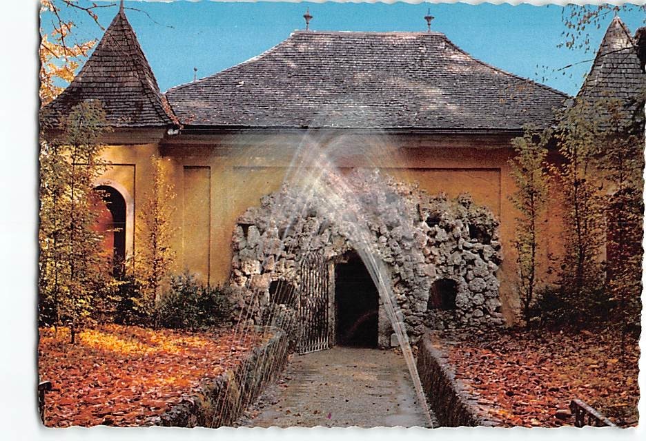 Postcard Water Arcade Hellbrunn Palace Salzburg Austria